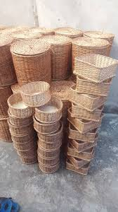 تصویر 4 از سبد کوچک حصیری مستطیل مناسب دکوراسیون مدرن و سنتی